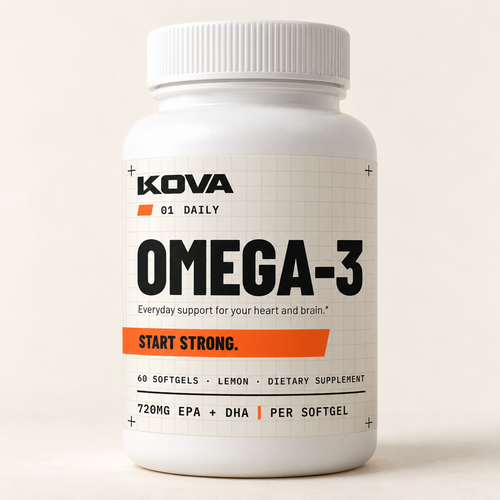 Kova Daily Omega-3 bottle